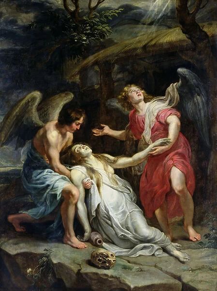 Saint Mary Magdalene in Ecstasy, ca 1620-1625. Creator: Rubens, Pieter Paul (1577-1640)
