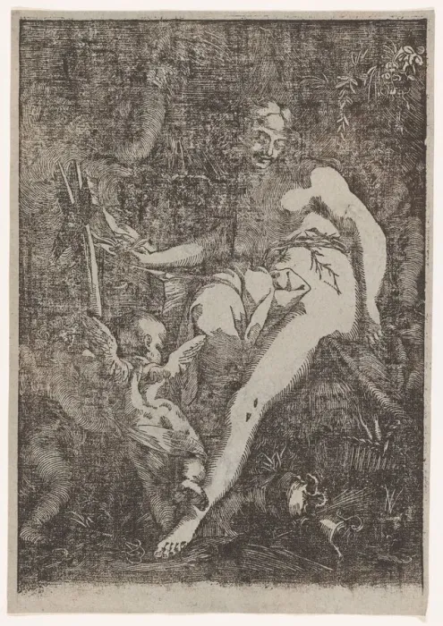 Framed Print : Saint Mary Magdalene in Penitence, 1590-1607. Creator: Circle of Giuseppe Scolari Framed Print : Saint Mary Magdalene in Penitence, 1590-1607. Creator: Circle of Giuseppe Scolari