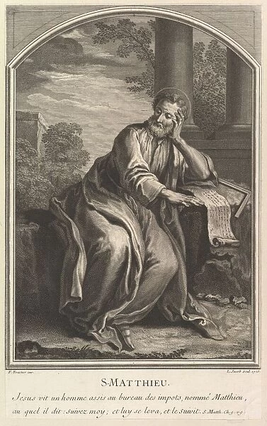 Saint Matthew, 1726. Creator: Louis Jacob
