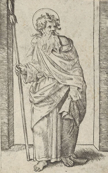 Saint Matthias, ca. 1500-1534. Creator: Marcantonio Raimondi