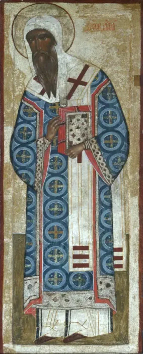 Framed Print : Saint Metropolitan Alexei of Moscow, 16th century. Artist: Russian icon Framed Print : Saint Metropolitan Alexei of Moscow, 16th century. Artist: Russian icon