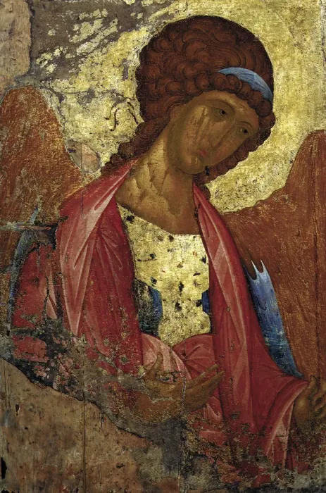 Framed Print : Saint Michael the Archangel, c1410 Framed Print : Saint Michael the Archangel, c1410