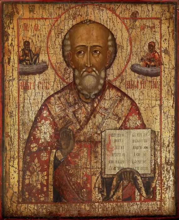 Framed Print : Saint Nicholas, 1700-1799. Creator: Unknown Framed Print : Saint Nicholas, 1700-1799. Creator: Unknown