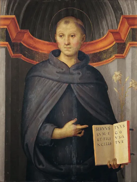 Framed Print : Saint Nicholas of Tolentino Framed Print : Saint Nicholas of Tolentino