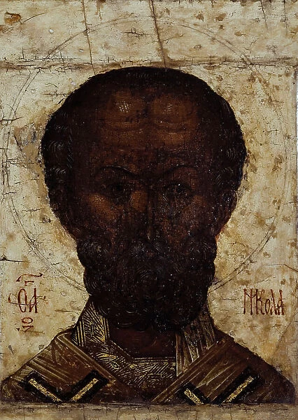Saint Nicolas, between 1500 and 1600. Creator: Moscow School
