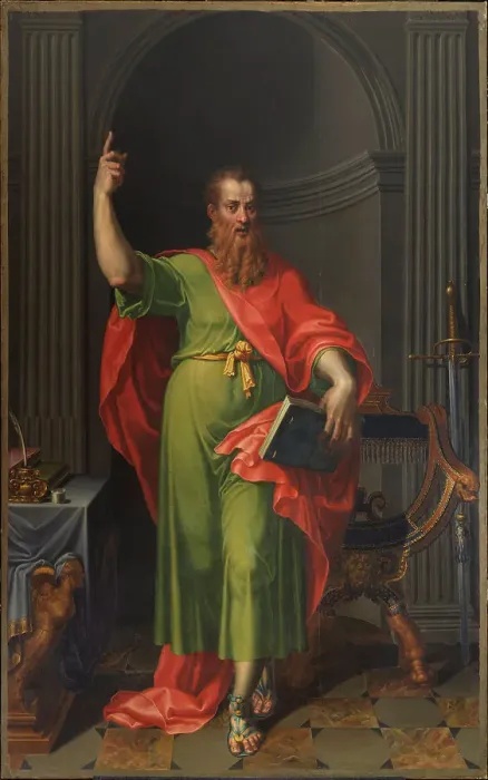 Framed Print : Saint Paul, 1585. Creator: Tibaldi, Pellegrino (1527-1596) Framed Print : Saint Paul, 1585. Creator: Tibaldi, Pellegrino (1527-1596)