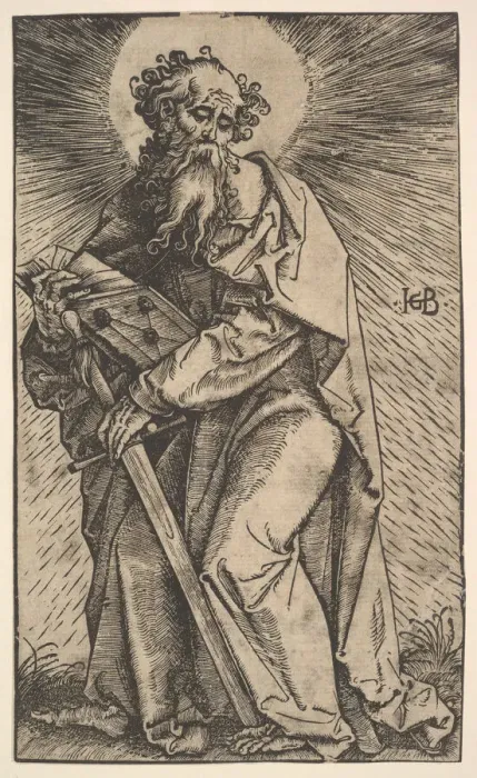 Framed Print : Saint Paul from Christ and the Apostles, 1519. Creator: Hans Baldung Framed Print : Saint Paul from Christ and the Apostles, 1519. Creator: Hans Baldung