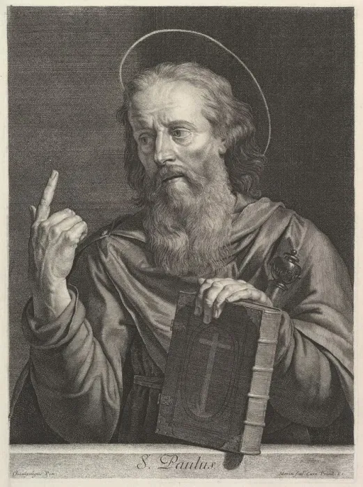 Framed Print : Saint Paul. Creator: Jean Morin Framed Print : Saint Paul. Creator: Jean Morin