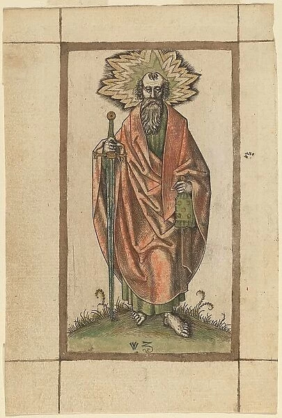 Saint Paul, early 16th century. Creator: Master WZ