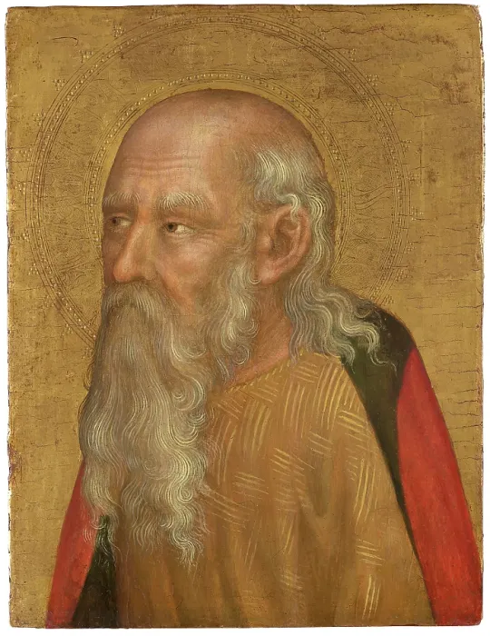Framed Print : Saint Paul the Hermit, c.1410. Creator: Gentile da Fabriano (ca 1370-1427) Framed Print : Saint Paul the Hermit, c.1410. Creator: Gentile da Fabriano (ca 1370-1427)