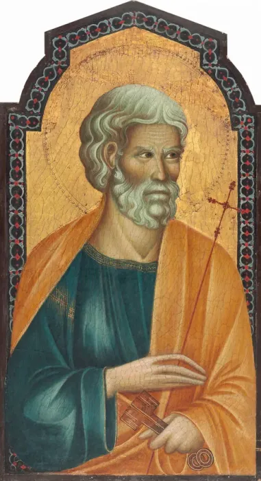 Framed Print : Saint Peter, c. 1310. Creator: Grifo di Tancredi Framed Print : Saint Peter, c. 1310. Creator: Grifo di Tancredi