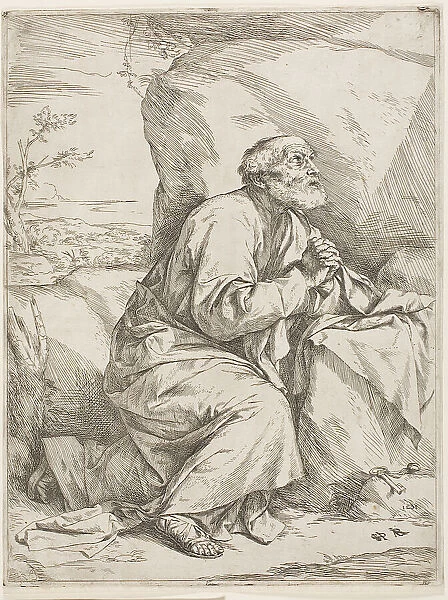 Saint Peter in the Desert, 1621. Creator: Jusepe de Ribera