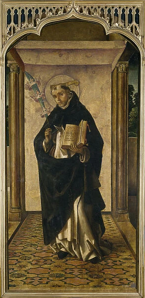 Saint Peter Martyr, 1493-1499. Artist: Berruguete, Pedro (1450-1503)
