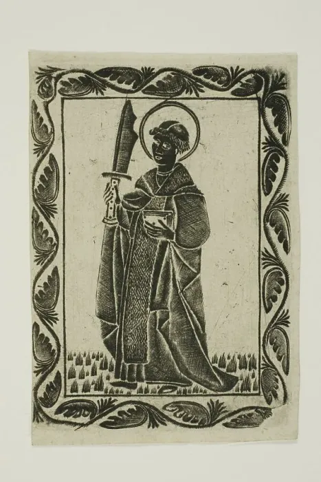 Framed Print : Saint Peter Martyr, c. 1450-60. Creator: Unknown Framed Print : Saint Peter Martyr, c. 1450-60. Creator: Unknown