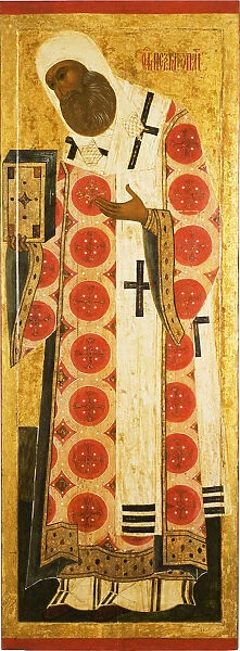Saint Peter, Metropolitan of Moscow, Mid of 16th cen Artist: Russian icon