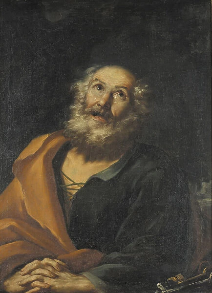 Saint Peter Penitent, 1665-1668. Creator: Girolamo Troppa