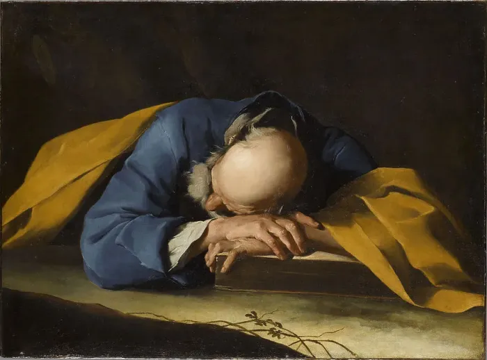 Framed Print : Saint Peter Sleeping Framed Print : Saint Peter Sleeping