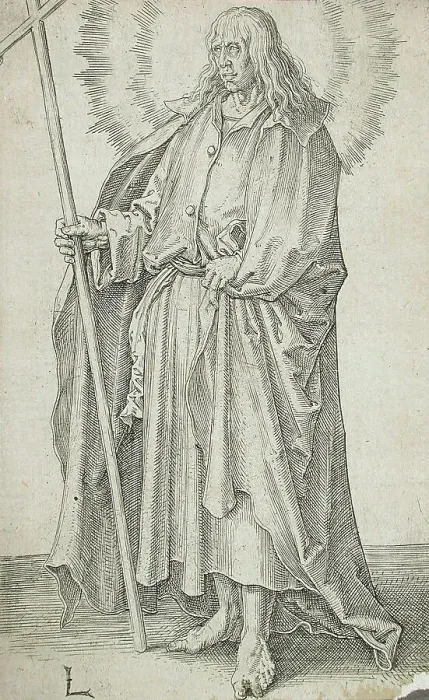 Framed Print : Saint Philip, c1510. Creator: Lucas van Leyden Framed Print : Saint Philip, c1510. Creator: Lucas van Leyden