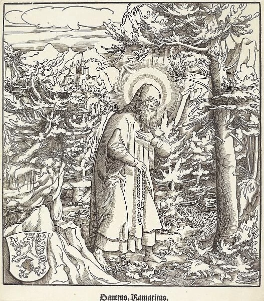 Saint Ramaricus, 1516 / 1518. Creator: Leonhard Beck