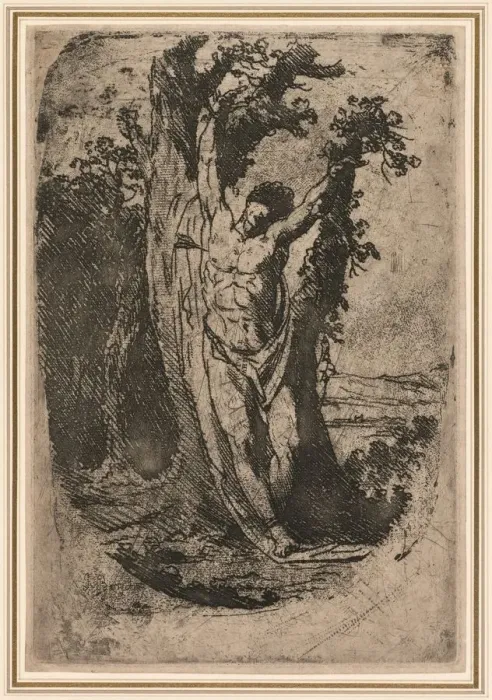 Framed Print : Saint Sebastian, about 1776. Creator: James Barry (Irish, 1741-1806) Framed Print : Saint Sebastian, about 1776. Creator: James Barry (Irish, 1741-1806)