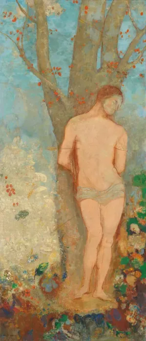 Framed Print : Saint Sebastian, 1910 / 1912. Creator: Odilon Redon Framed Print : Saint Sebastian, 1910 / 1912. Creator: Odilon Redon