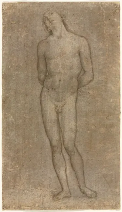 Framed Print : Saint Sebastian, c. 1493. Creator: Perugino (Italian, c1450 / 55-1523) Framed Print : Saint Sebastian, c. 1493. Creator: Perugino (Italian, c1450 / 55-1523)