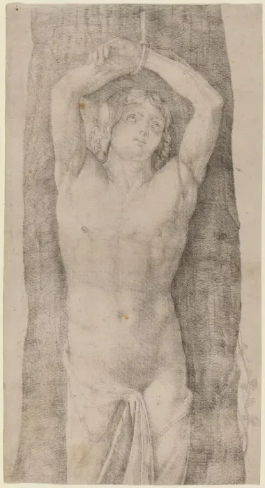 Framed Print : Saint Sebastian, c. 1509. Creator: Jacopo de Barbari Framed Print : Saint Sebastian, c. 1509. Creator: Jacopo de Barbari