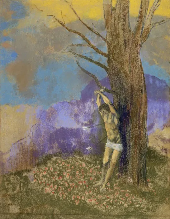 Framed Print : Saint Sebastian, c. 1910