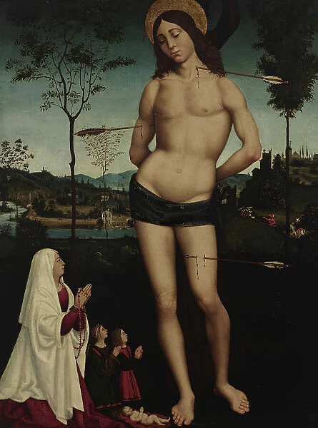 Saint Sebastian, c1505. Creator: Antonio Rimpacta