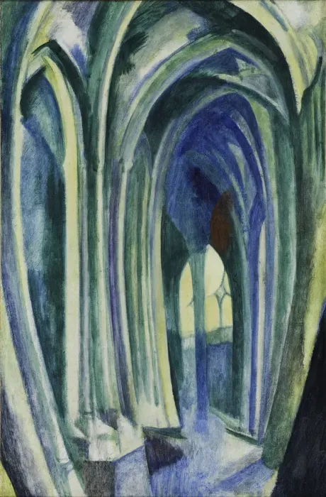 Framed Print : Saint Severin No. 5. The Rainbow, 1909-1910. Artist: Delaunay, Robert (1885?1941) Framed Print : Saint Severin No. 5. The Rainbow, 1909-1910. Artist: Delaunay, Robert (1885?1941)