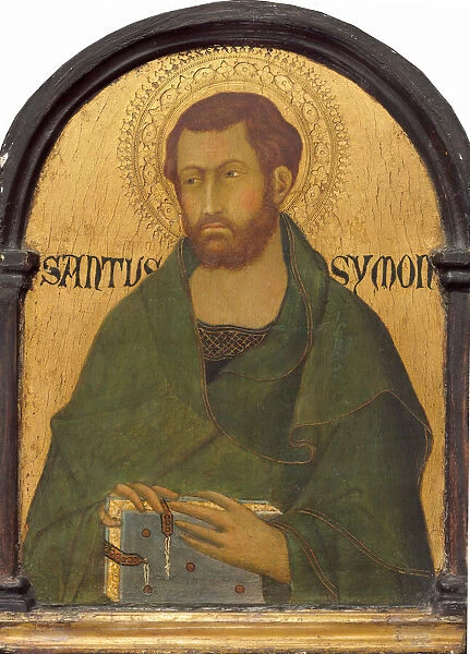 Saint Simon, c. 1315  /  1320. Creator: Simone Martini