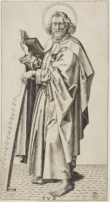 Framed Print : Saint Simon, c. 1500 Framed Print : Saint Simon, c. 1500