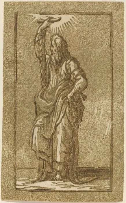 Framed Print : Saint Simon. Creator: Antonio da Trento Framed Print : Saint Simon. Creator: Antonio da Trento
