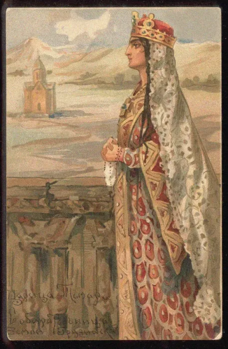 Framed Print : Saint Tamar of Georgia, Second Half of the 19th cen Artist: Anonymous Framed Print : Saint Tamar of Georgia, Second Half of the 19th cen Artist: Anonymous