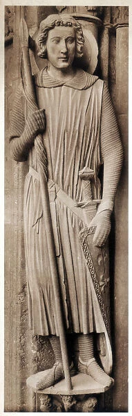 Saint Theodore, Cathedral of Chartres, France, 13th century