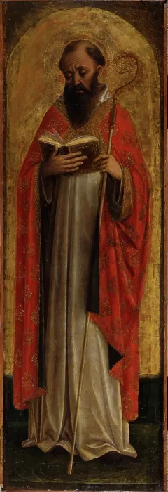 Framed Print : Saint Theodore of Pavia. Creator: Foppa, Vincenzo (active 1456-1516) Framed Print : Saint Theodore of Pavia. Creator: Foppa, Vincenzo (active 1456-1516)