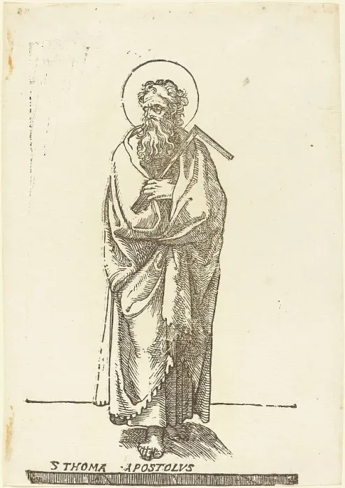 Framed Print : Saint Thomas. Creator: Jacques Stella Framed Print : Saint Thomas. Creator: Jacques Stella