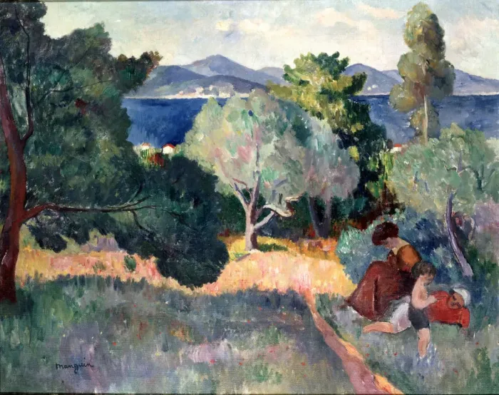 Framed Print : Saint-Tropez, 1905 Framed Print : Saint-Tropez, 1905
