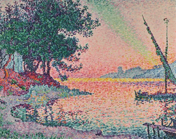 Framed Print : Saint-Tropez. Le rayon vert, 1906. Creator: Signac, Paul (1863-1935) Framed Print : Saint-Tropez. Le rayon vert, 1906. Creator: Signac, Paul (1863-1935)