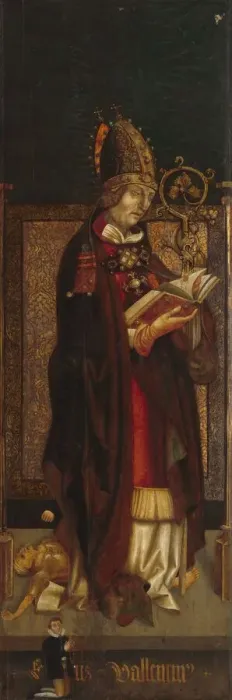 Framed Print : Saint Valentine, c. 1500 / 1525. Creator: Unknown Framed Print : Saint Valentine, c. 1500 / 1525. Creator: Unknown