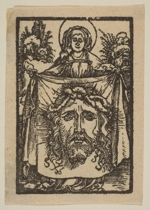Framed Print : Saint Veronica. n. d. Creator: Albrecht Durer Framed Print : Saint Veronica. n. d. Creator: Albrecht Durer
