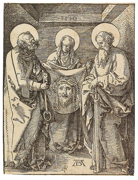 Saint Veronica between Saints Peter and Paul, 1510. Creator: Dürer, Albrecht (1471-1528)