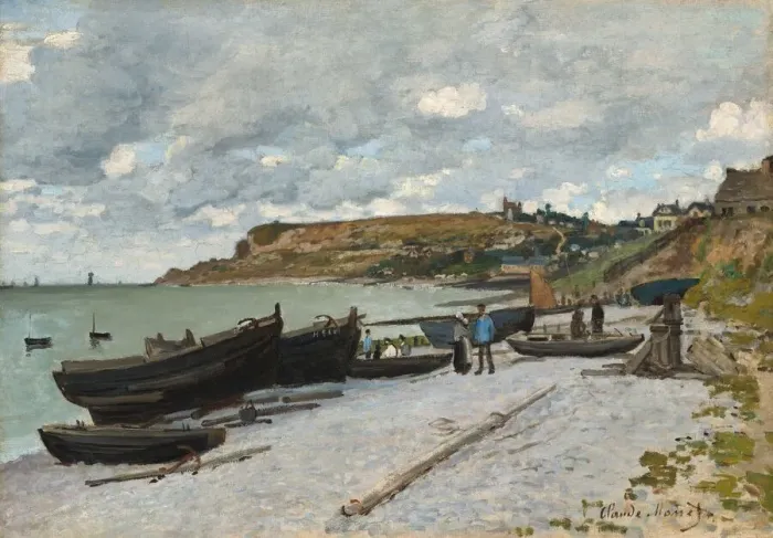 Framed Print : Sainte-Adresse, 1867. Creator: Claude Monet Framed Print : Sainte-Adresse, 1867. Creator: Claude Monet