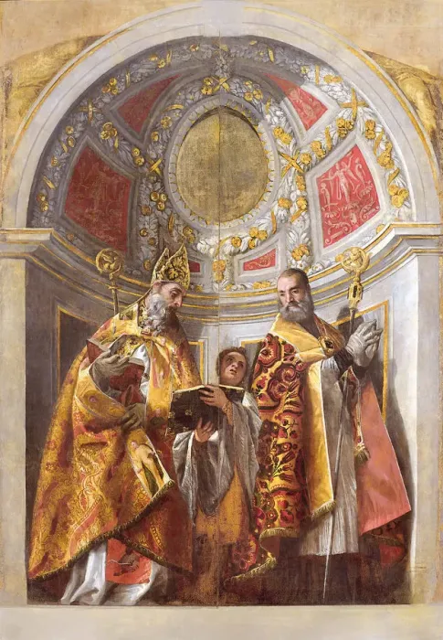 Framed Print : Saints Geminianus and Severus Framed Print : Saints Geminianus and Severus