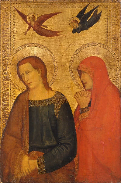Saints John the Evangelist and Mary Magdalene, ca. 1335-45. Creator: Unknown