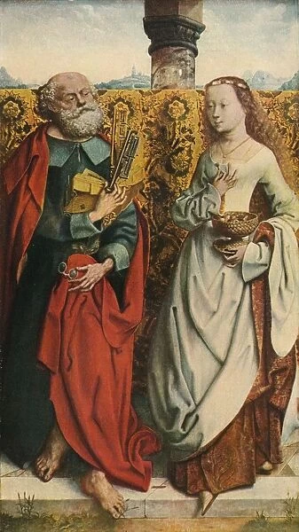 Saints Peter and Dorothy, c1505, (1909)