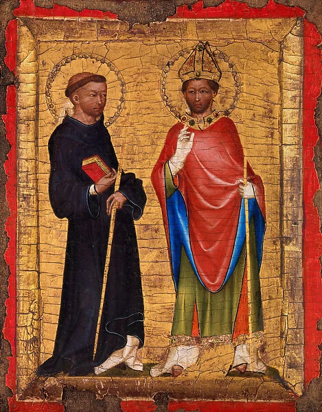 Saints Procopius and Adalbert, ca. 1340-50. Creator: Unknown