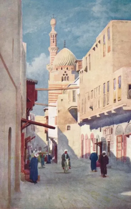 Framed Print : The Sais Mosque, Cairo, c1880, (1904). Artist: Robert George Talbot Kelly Framed Print : The Sais Mosque, Cairo, c1880, (1904). Artist: Robert George Talbot Kelly
