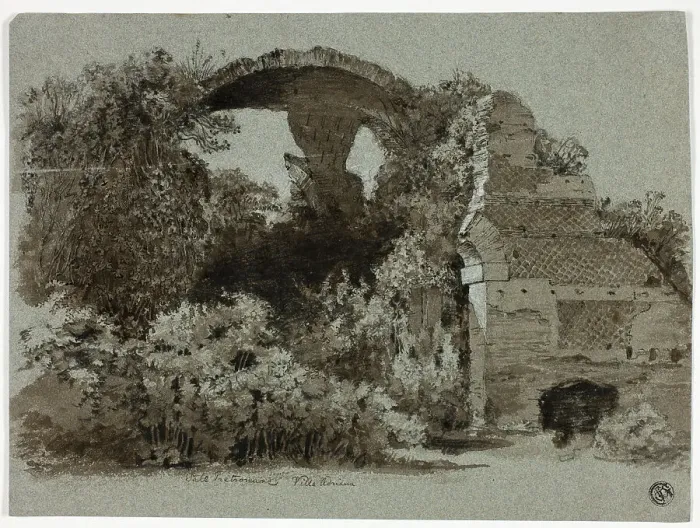 Framed Print : Sale Pretoriane, Villa Adriana, n.d. Creator: George Hayter Framed Print : Sale Pretoriane, Villa Adriana, n.d. Creator: George Hayter