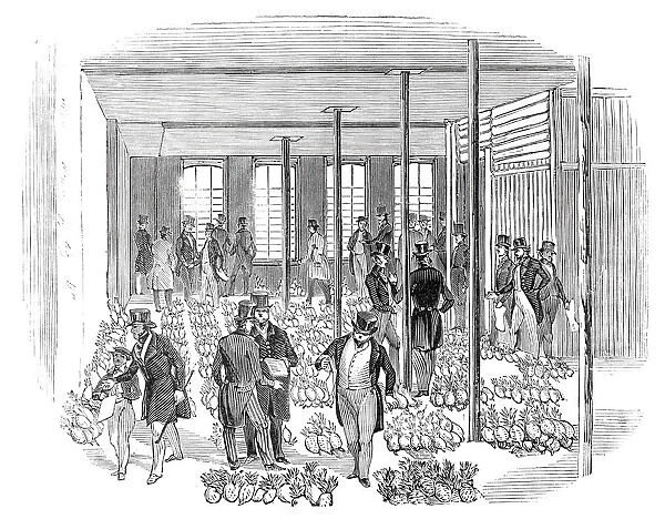 Sale of West India Pine Apples, 1844. Creator: Unknown